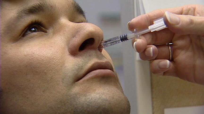 Los 3,4 primeros millones de vacunas de gripe A en EEUU serán ‘spray’ nasales Los 3,4 primeros millones de vacunas de gripe A en EEUU serán ‘spray’ nasales