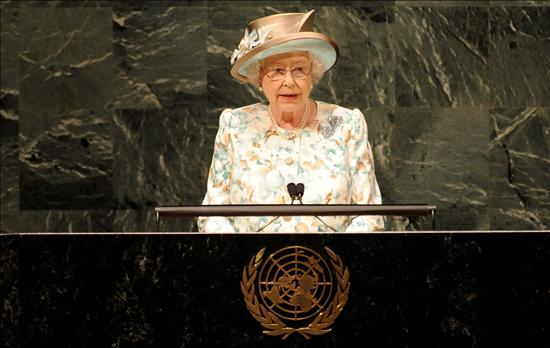 Isabel II califica de “sorprendentes” avances de la ONU como promotora de paz Isabel II califica de “sorprendentes” avances de la ONU como promotora de paz