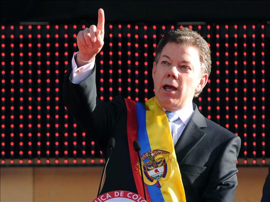 Santos asegura que la “obsesión” de su gobierno será reducir la pobreza Santos asegura que la “obsesión” de su gobierno será reducir la pobreza