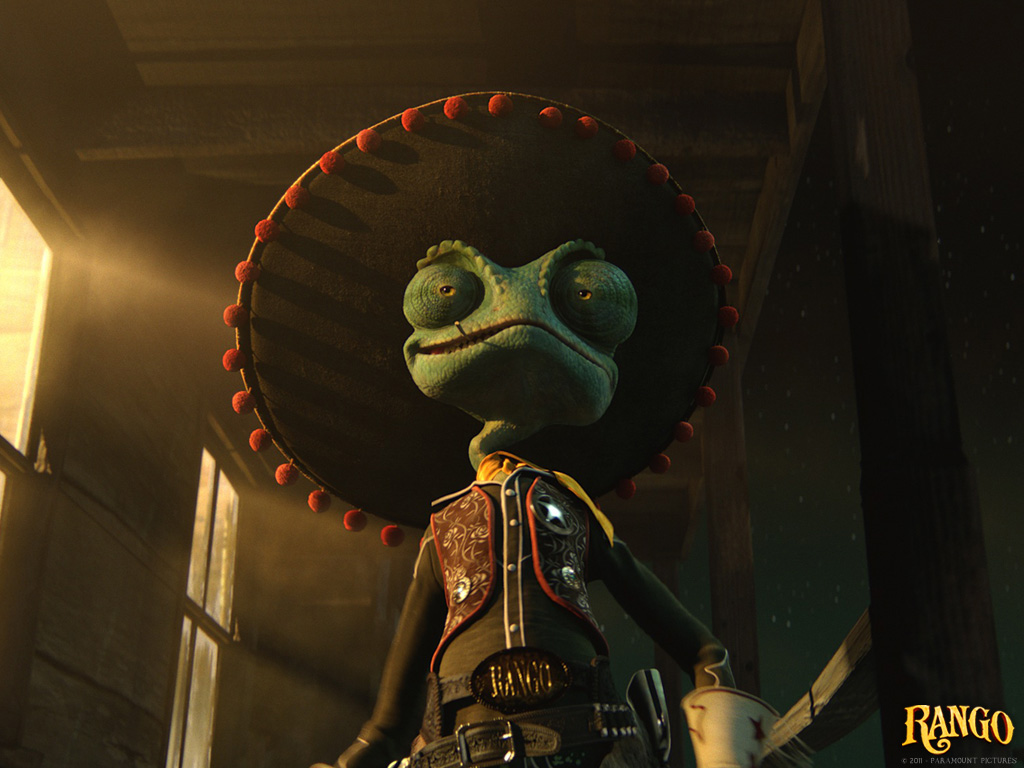 Johnny Depp y su “Rango” llegan para arrasar en la taquilla