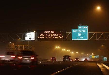 El Valle del Sol noticia mundial por espectacular tormenta de arena El Valle del Sol noticia mundial por espectacular tormenta de arena