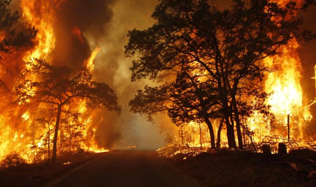 Al menos dos fallecidos y 5.000 evacuados por incendio en Texas Al menos dos fallecidos y 5.000 evacuados por incendio en Texas