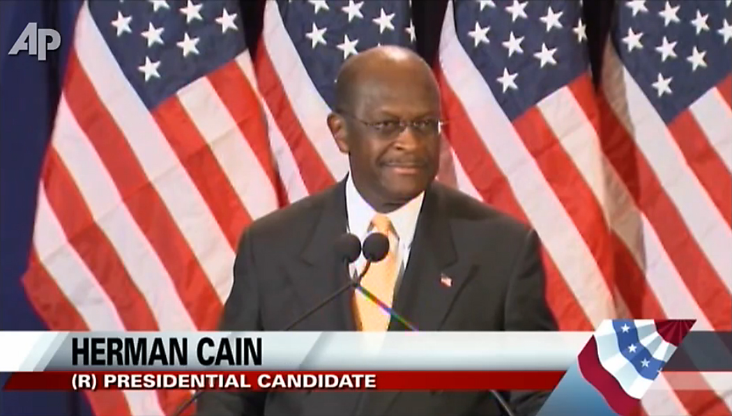 Cain: “Nunca he cometido tipo alguno de acoso sexual”