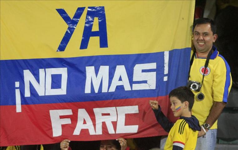 Los colombianos marcharán contra el secuestro, las FARC y toda forma de violencia Los colombianos marcharán contra el secuestro, las FARC y toda forma de violencia