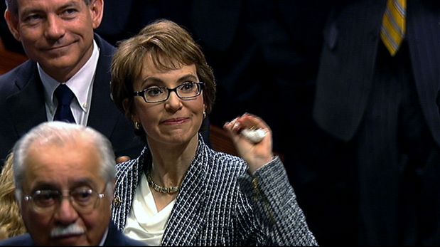 Giffords says goodbye with a plea for civility