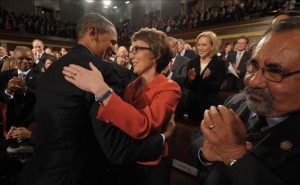 Gifford y Obama