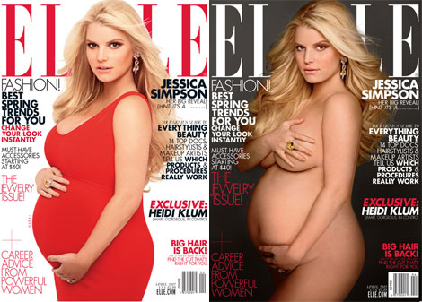 Tienda en Arizona censura imagen embarazada de Jessica Simpson Tienda en Arizona censura imagen embarazada de Jessica Simpson