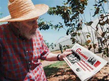 Fidel Castro asegura que no le duele ni la cabeza