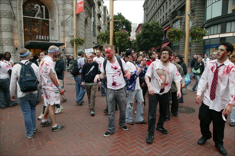 Moda de zombis refleja sociedad infeliz Moda de zombis refleja sociedad infeliz
