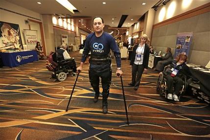 Robots portátiles ayudan a los paralíticos Robots portátiles ayudan a los paralíticos