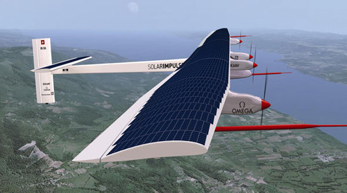 Novedoso avión propulsado por energia solar aterriza en Arizona Novedoso avión propulsado por energia solar aterriza en Arizona