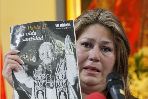 La hermosa historia de Floribeth, la mujer que recibió un milagro de Juan Pablo II que permitirá su canonización La hermosa historia de Floribeth, la mujer que recibió un milagro de Juan Pablo II que permitirá su canonización