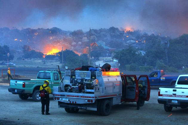 Jornada tragica en Arizona deja 19 bomberos muertos Jornada tragica en Arizona deja 19 bomberos muertos