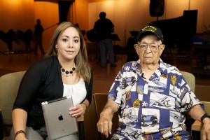 En entrevista con el Maestro Chapito Chavarría. Realmente fue un honor poder conversar con alguien tan lleno de historias y anécdotas y cuya vida toda es de una gran inspiración. (Foto/Maria Bonilla)