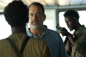 Tom Hanks en una escena de la película "Captain Phillips" en una imagen proporcionada por Sony - Columbia Pictures. (Foto AP/Sony - Columbia Pictures)