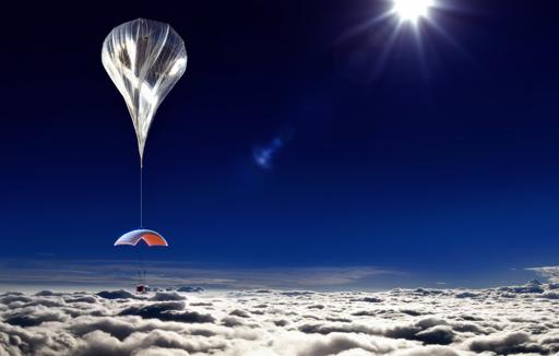 Disfrute de la Tierra desde el espacio en un globo Disfrute de la Tierra desde el espacio en un globo