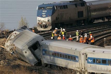 Tren que se descarriló en NY iba demasiado rápido Tren que se descarriló en NY iba demasiado rápido