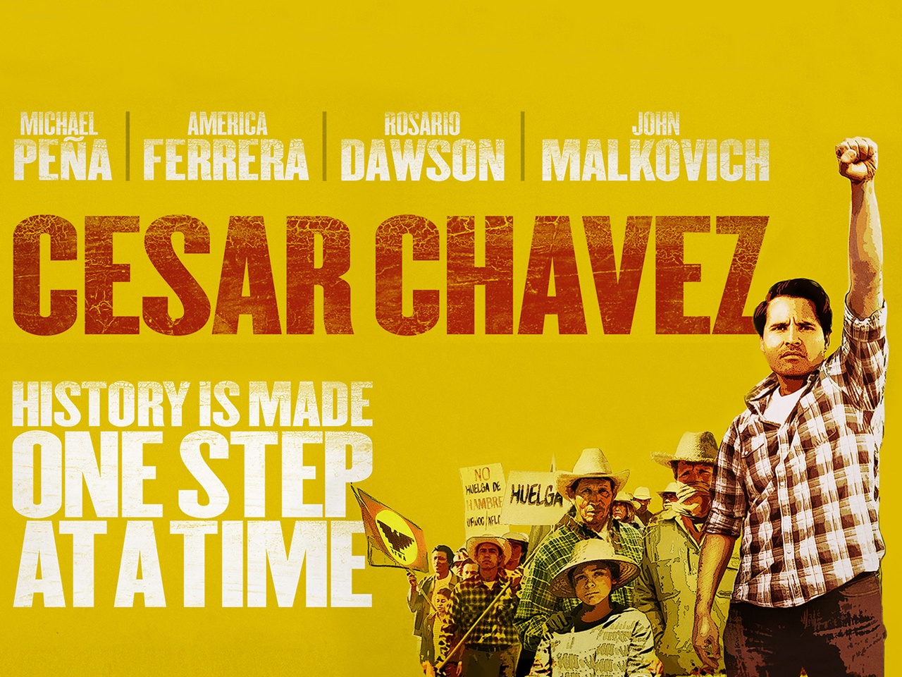 Cesar Chávez, la cinta sobre la historia del célebre líder de los derechos humanos y organizador laboral se estrena el 28 de marzo Cesar Chávez, la cinta sobre la historia del célebre líder de los derechos humanos y organizador laboral se estrena el 28 de marzo