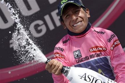 El colombiano Quintana, virtual campeón del Giro de Italia El colombiano Quintana, virtual campeón del Giro de Italia