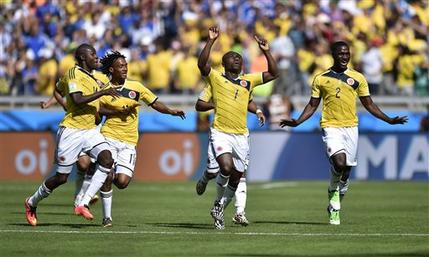 El tricolor colombiano se deja sentir en la cancha y logran ganar en su debut, 3-0 frente a Grecia El tricolor colombiano se deja sentir en la cancha y logran ganar en su debut, 3-0 frente a Grecia