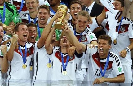 Alemania conquista su cuarta copa del mundo Alemania conquista su cuarta copa del mundo