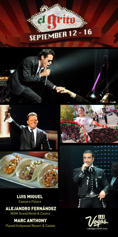 Las Vegas de fiesta para celebrar la independencia de México Las Vegas de fiesta para celebrar la independencia de México