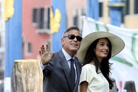 George Clooney y la abogada Amal Alamuddin se dan el “si quiero” en Venecia George Clooney y la abogada Amal Alamuddin se dan el “si quiero” en Venecia