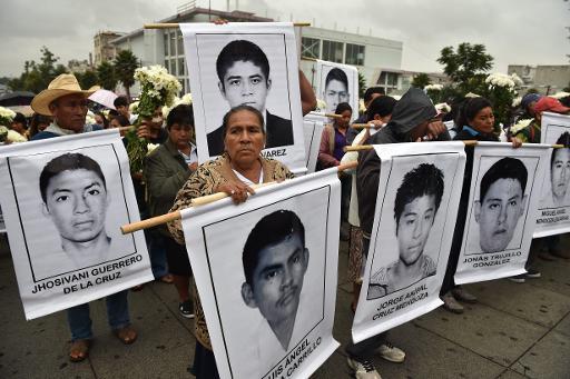 México ofrece más de USD 100.000 por pistas sobre de 43 estudiantes desaparecidos
