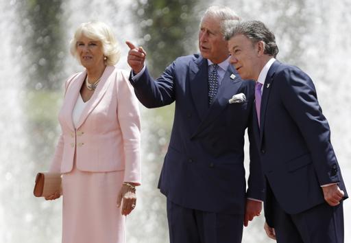 Príncipe Carlos llega a Colombia
