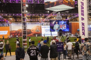 Aspecto General de la Experiencia NFL, en el Centro de convenciones de Phoenix, hoy 24 de enero de 2015, con lo que se da comienzo a uno de los eventos previos al Super Bowl, más esperados por los fanáticos y el público en general este evento se estará realizando hasta el 1 de febrero. Foto: Maria Bonilla/Panorama Online