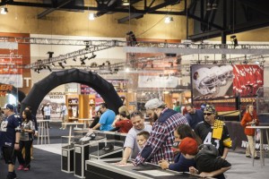 El punto de diversion para celebrar con toda la familia la fiesta previa al Super Bowl, es la NFL Experience, donde donde todos encontraran algo divertido que hacer y compartir. Foto: Maria Bonilla/ Panorama Online