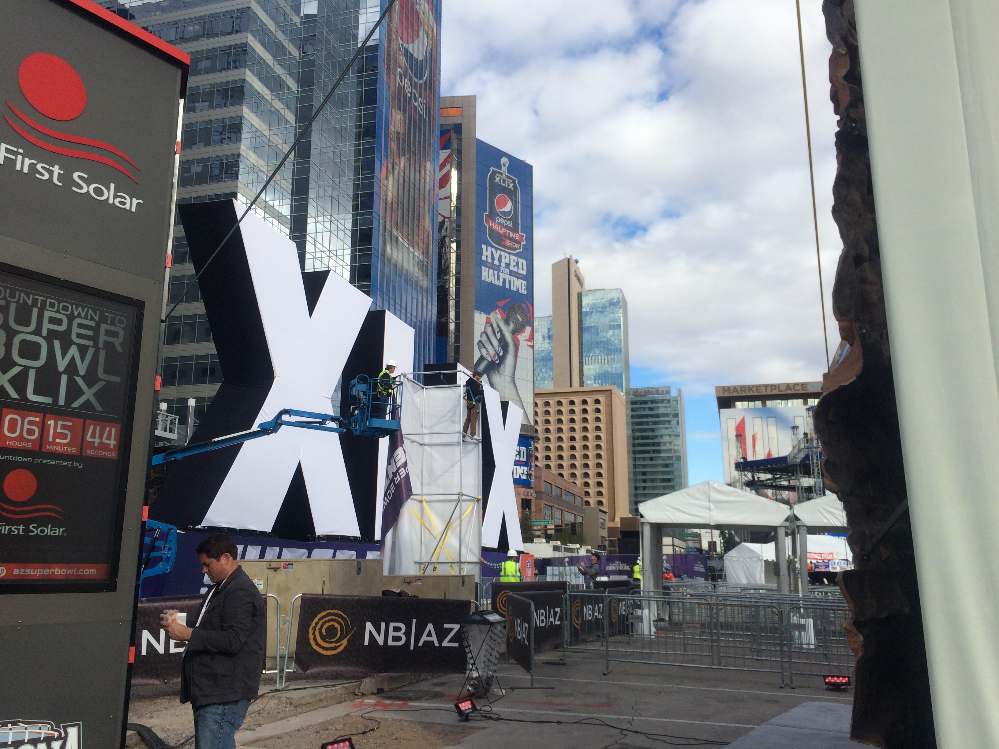 Del Media Day al Verizon Super Bowl Central, todo lo que esta pasando en Phoenix en los dias previos al juego Del Media Day al Verizon Super Bowl Central, todo lo que esta pasando en Phoenix en los dias previos al juego
