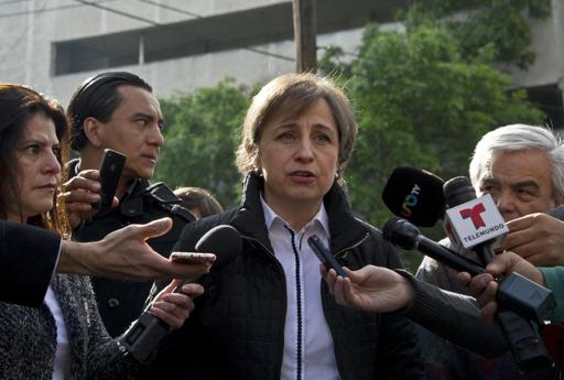 Carmen Aristegui dice que el Gobierno estaría detrás de su despido Carmen Aristegui dice que el Gobierno estaría detrás de su despido