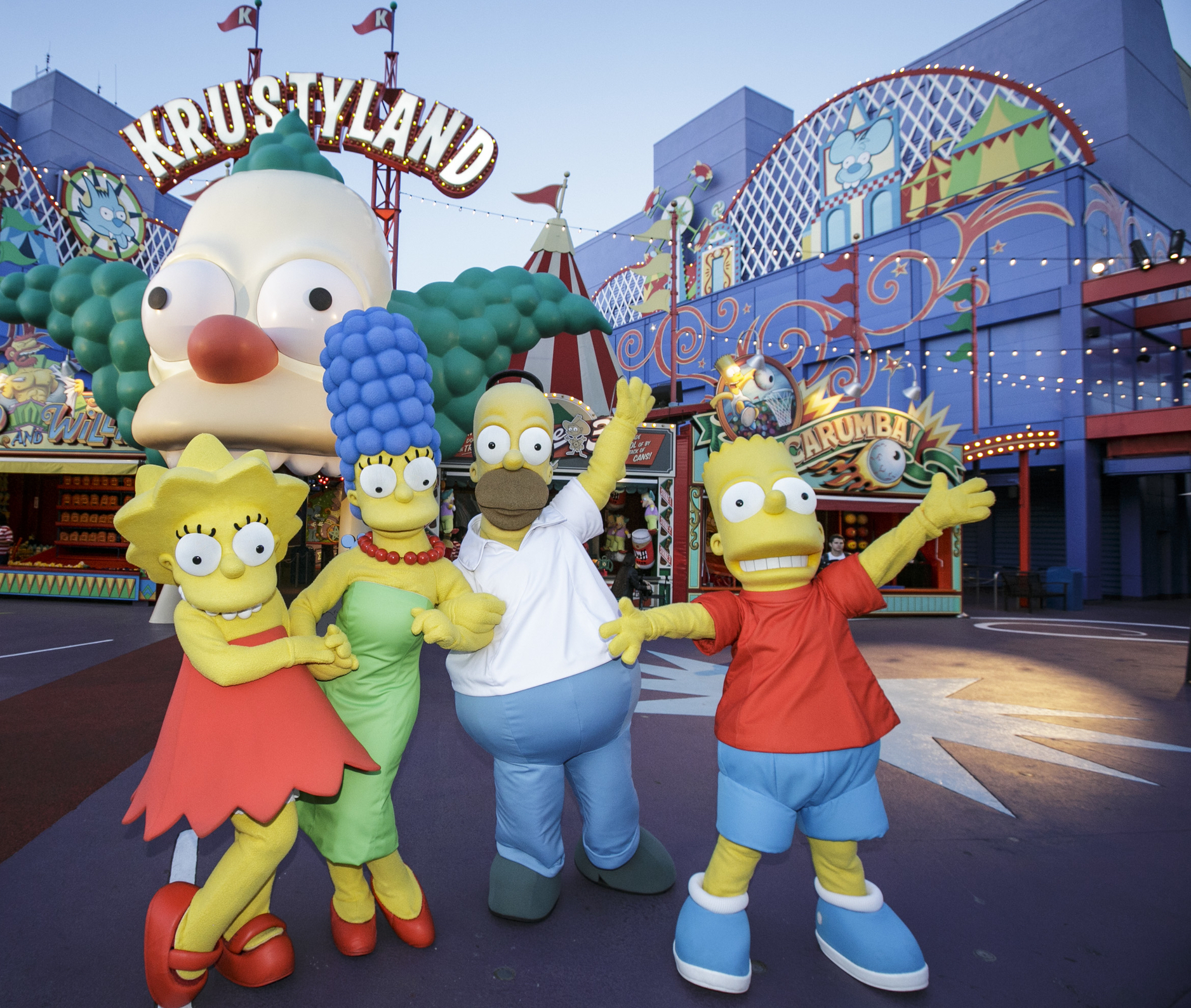 El Springfield de “Los Simpsons” se hace realidad en un parque temático en Estudios Universal de Hollywood El Springfield de “Los Simpsons” se hace realidad en un parque temático en Estudios Universal de Hollywood