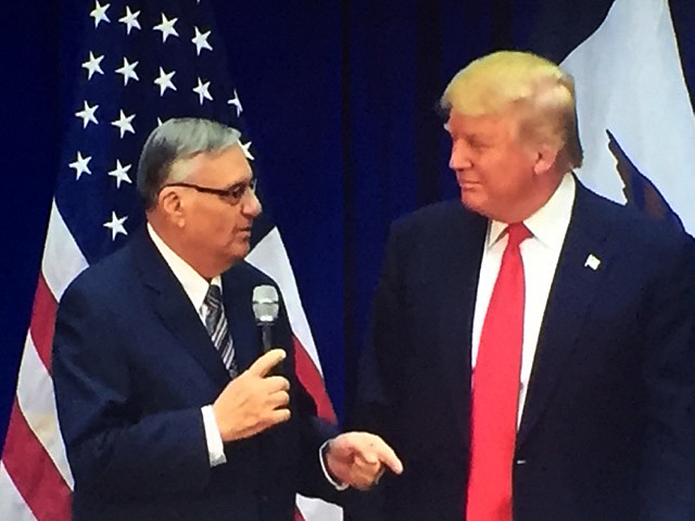 Sheriff Joe Arpaio anuncia su respaldo a Trump