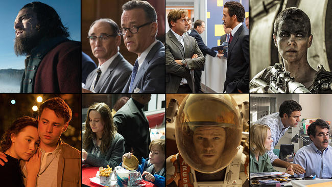 Principales candidatos para los premios Oscar 2016 Principales candidatos para los premios Oscar 2016