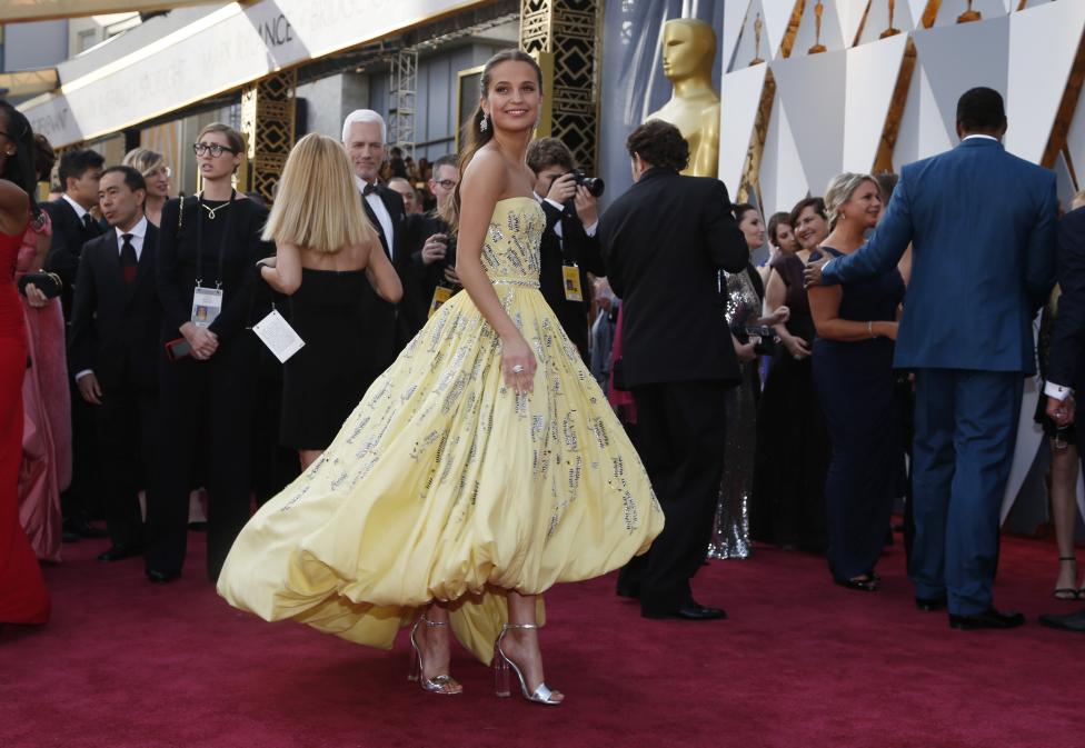 La Alfombra roja de los Oscar se adorno de tonos primaverales La Alfombra roja de los Oscar se adorno de tonos primaverales