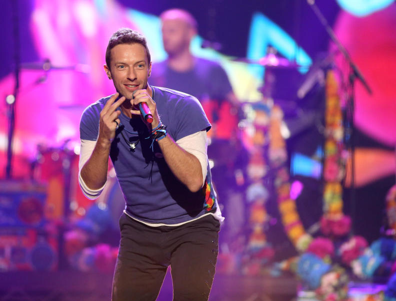 Coldplay en el medio tiempo del Super Bowl 50