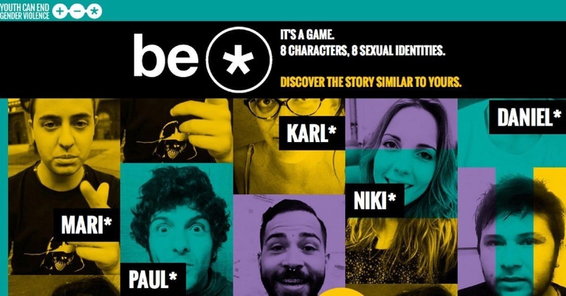 “be*”, el juego para smartphone que combate la discriminación y favorece el respeto a la identidad sexual, ya esta en línea “be*”, el juego para smartphone que combate la discriminación y favorece el respeto a la identidad sexual, ya esta en línea
