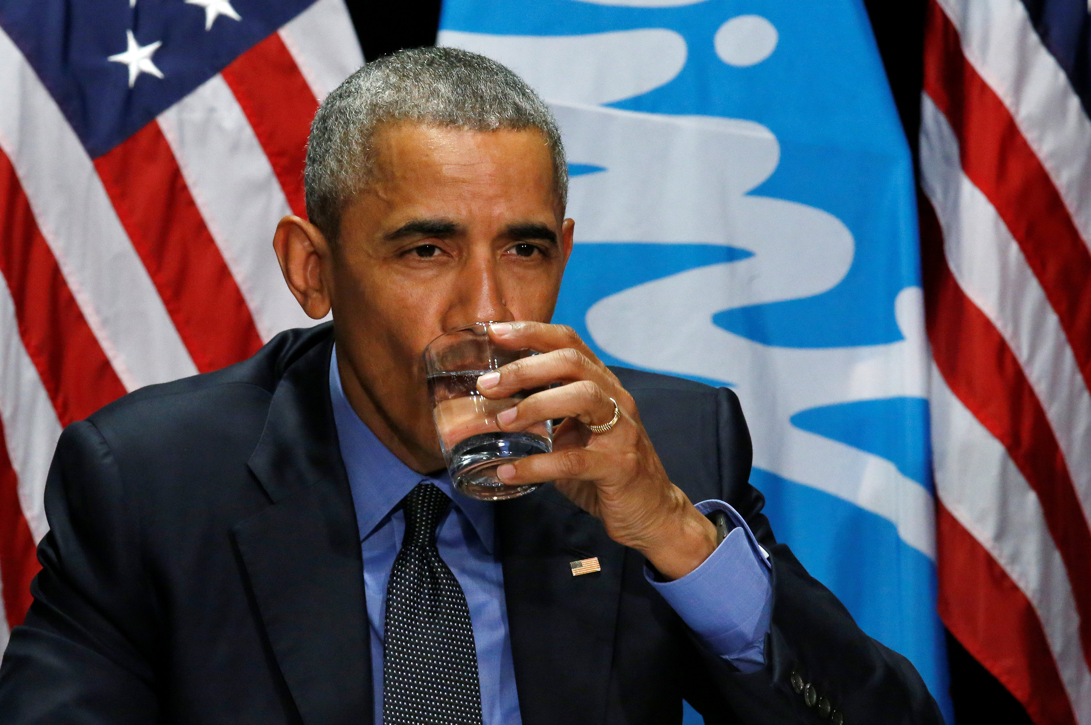 Obama advierte de que el resolver problema de agua en Flint llevará dos años Obama advierte de que el resolver problema de agua en Flint llevará dos años