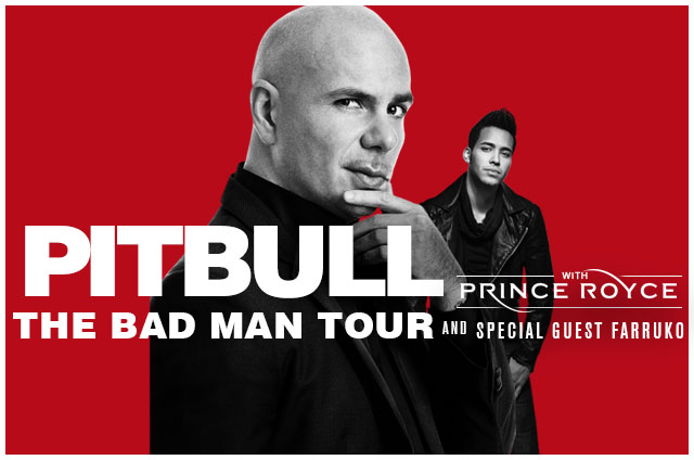 Pitbull anuncia la gira “The Bad Man Tour” Pitbull anuncia la gira “The Bad Man Tour”