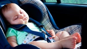 baby in the car