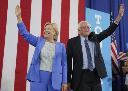 Sanders apoya a Clinton para candidatura presidencial EEUU en muestra de unidad demócrata