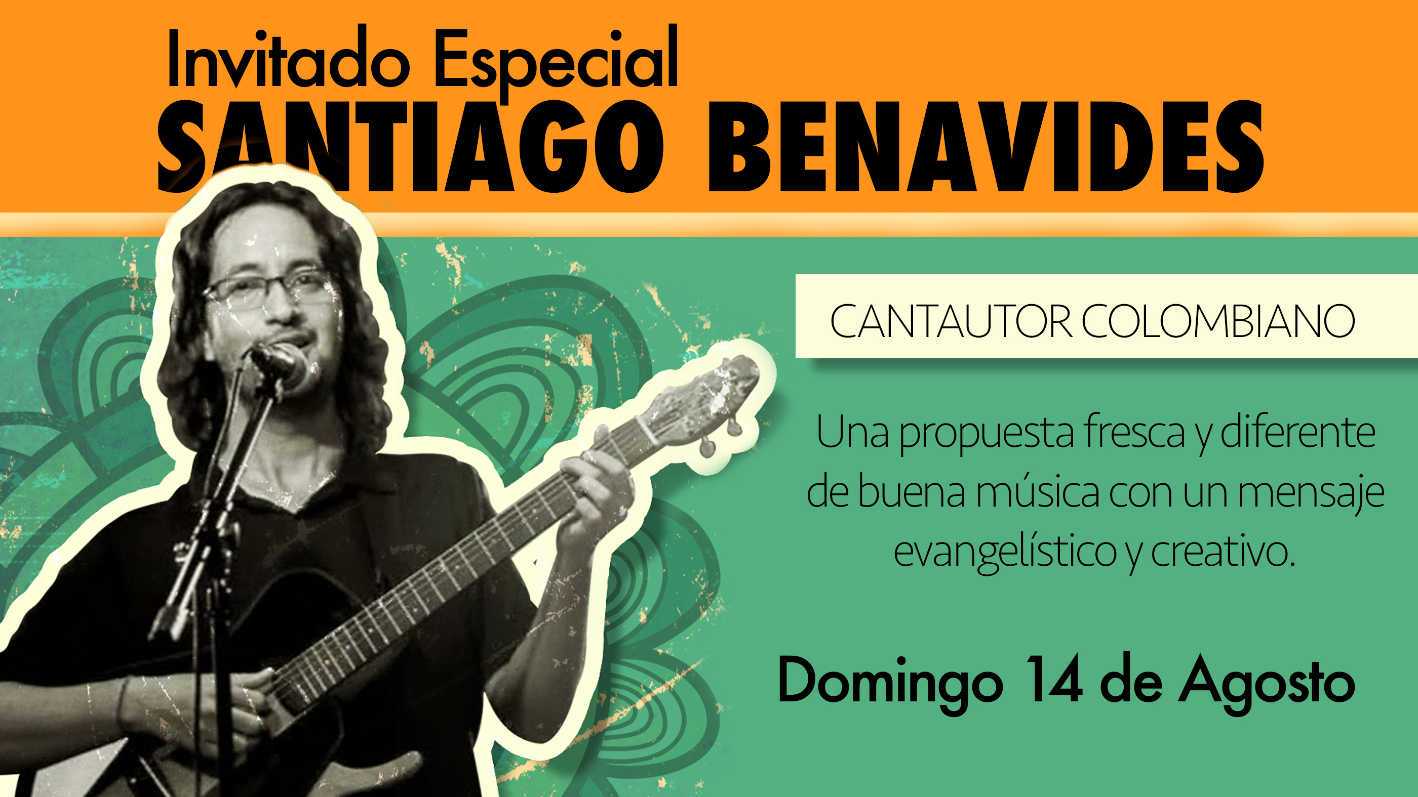 Santiago Benavides expresa la compasión de Jesús a través de un concepto musical fresco y urbano Santiago Benavides expresa la compasión de Jesús a través de un concepto musical fresco y urbano