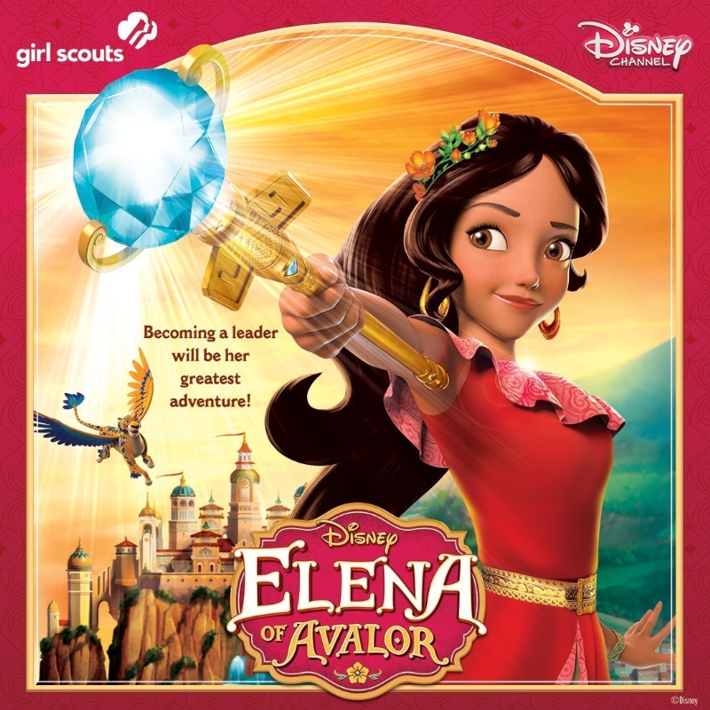 Las Girl Scouts quieren inspirar a las niñas a ser líderes y buscan en el nuevo personaje de Disney, Elena de Avalon un ejemplo a seguir Las Girl Scouts quieren inspirar a las niñas a ser líderes y buscan en el nuevo personaje de Disney, Elena de Avalon un ejemplo a seguir