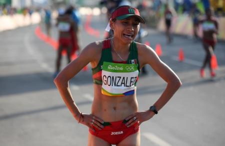 Mexicana Guadalupe González, medalla de plata para México en marcha atlética