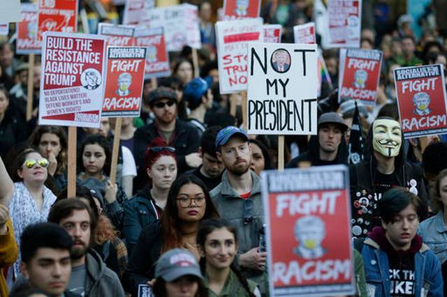 Se esperan protestas masivas trás investidura de Trump Se esperan protestas masivas trás investidura de Trump