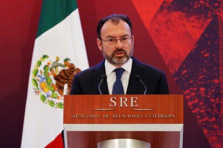 México descarta nuevamente pagar por el muro fronterizo de Trump: canciller Videgaray México descarta nuevamente pagar por el muro fronterizo de Trump: canciller Videgaray
