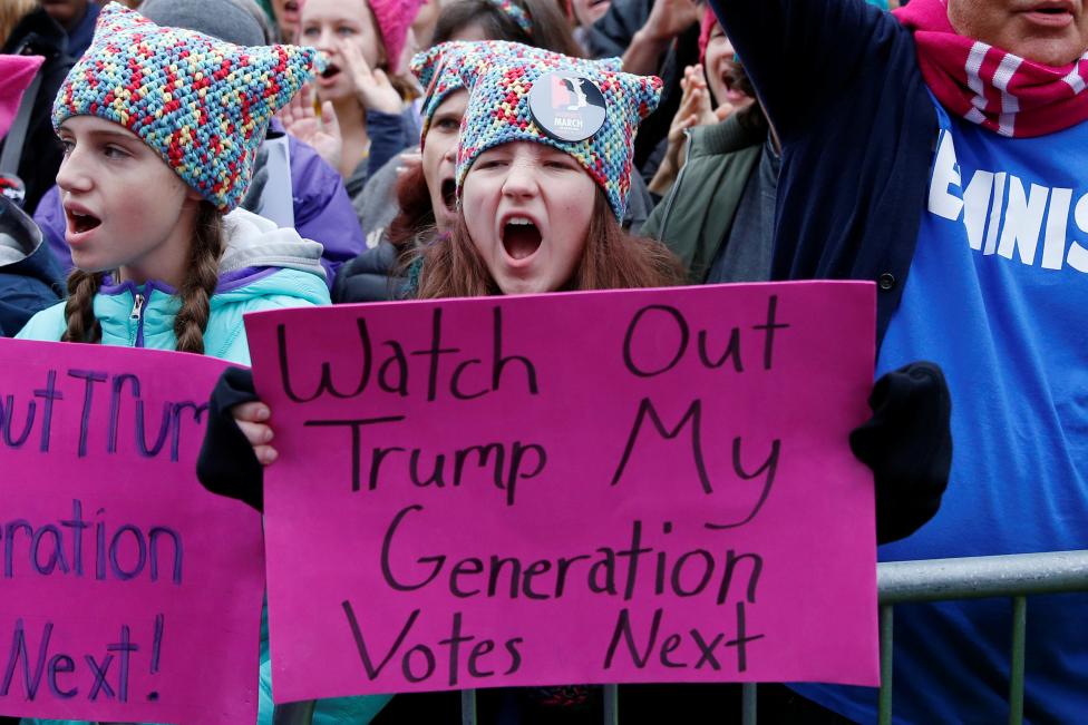 21 de enero de 2017, el día en que las mujeres del mundo marcharon en contra de Trump 21 de enero de 2017, el día en que las mujeres del mundo marcharon en contra de Trump