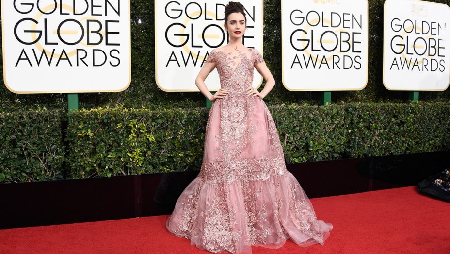 La alfombra roja de los Globos de Oro se vistió de rosa La alfombra roja de los Globos de Oro se vistió de rosa
